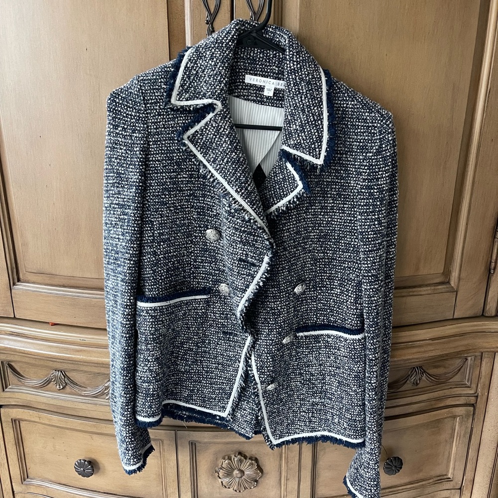 Veronica beard tweed blazer